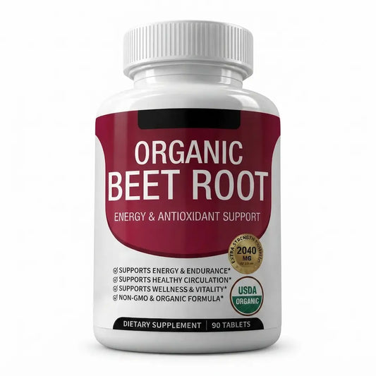 Prawia Organic Beet Root Capsules